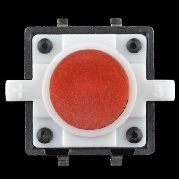 LED Tactile Button Red